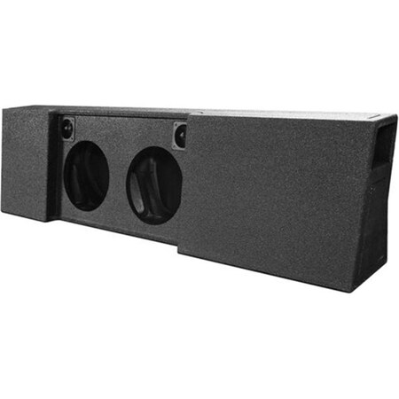 Hi-Tec Qbomb Dual 10 in. Ported Ford F150 Super Crew 2009-2018 F250 HI609532